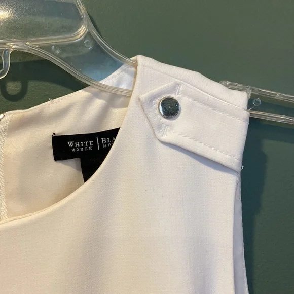 WHBM Belted Fit-And-Flare Dress - Picture 4 of 11